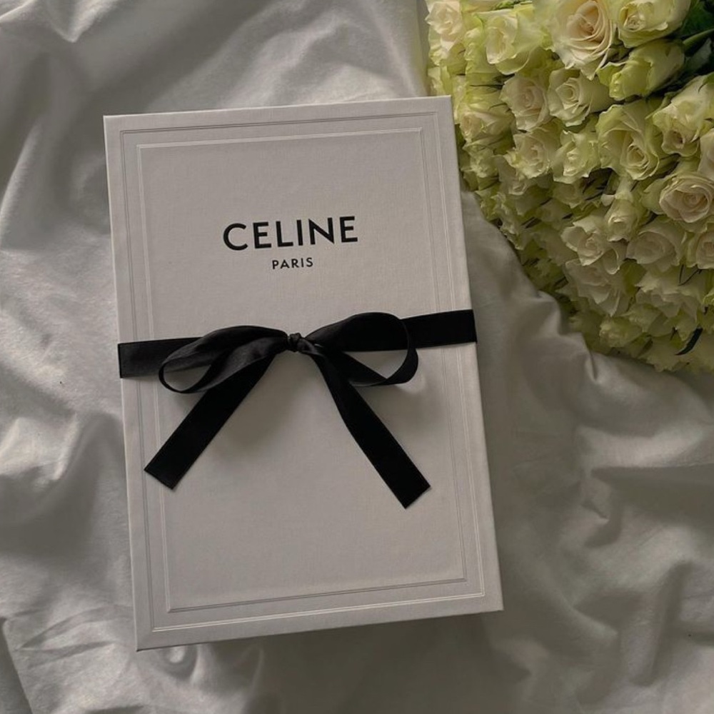 💜NEW Celine Paris White Box with Shopping Bag